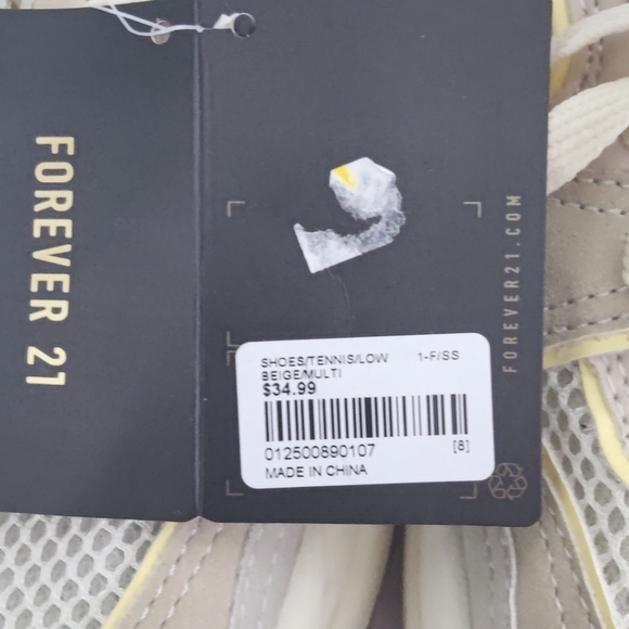 Forever 21Chunky Platform Lace-Up Sneakers SIZE8 Very Comfort - Picture 7 of 7